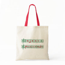 O bolsa da música do Feliz Natal