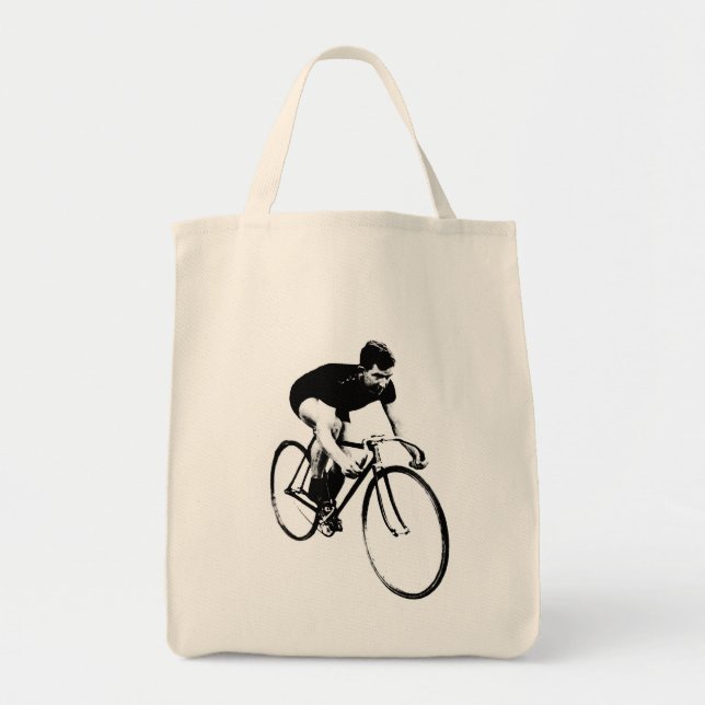 O bolsa das canvas da bicicleta do vintage (Frente)