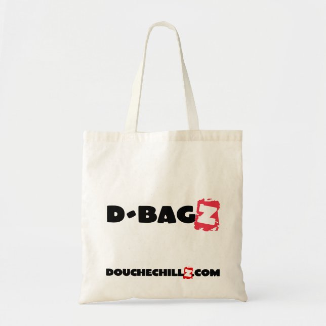 O bolsa das canvas de D-Bagz Douchechillz - (Frente)