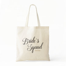 O bolsa de Bachelorette da dama de honra do