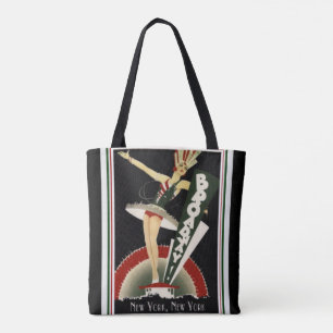 O bolsa de Broadway New York do art deco