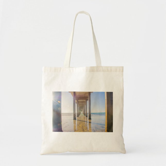 O bolsa de San Diego do cais de Scripps (Frente)