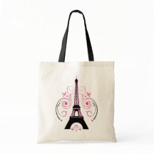 O bolsa do design gráfico de Paris da torre Eiffel