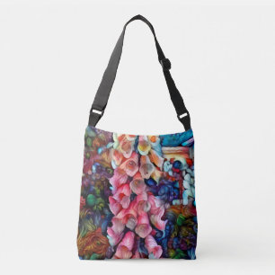 O bolsa do FOXGLOVE de FRANKIES ou tamanhos