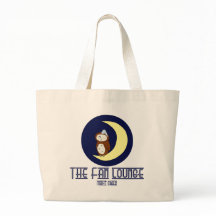 O bolsa do jumbo da coruja de noite b/g