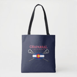 O bolsa do logotipo da bandeira de ChapLAX