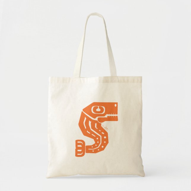 O bolsa do logotipo do funcionamento dos salmões (Frente)