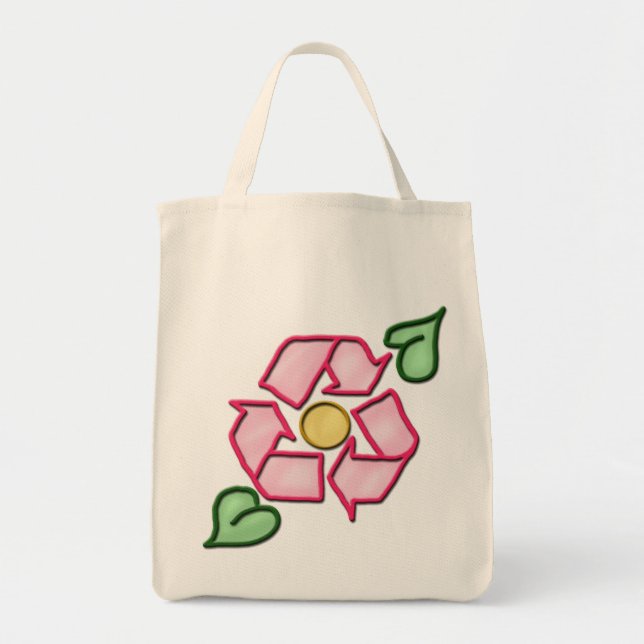 O bolsa do mantimento da flor reusar (Frente)