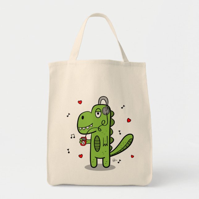 O bolsa do mantimento do dinossauro de Rockosaur (Frente)