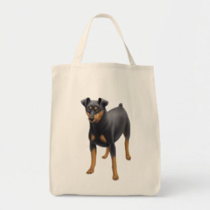 O bolsa do mantimento do Pinscher diminuto