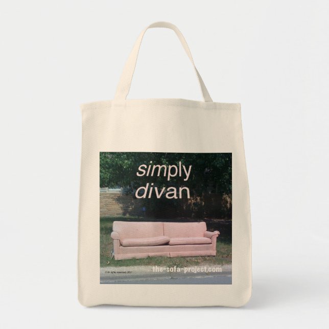 O bolsa do mantimento do projeto do sofá (Frente)