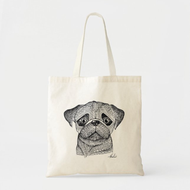 O bolsa do Pug (Frente)