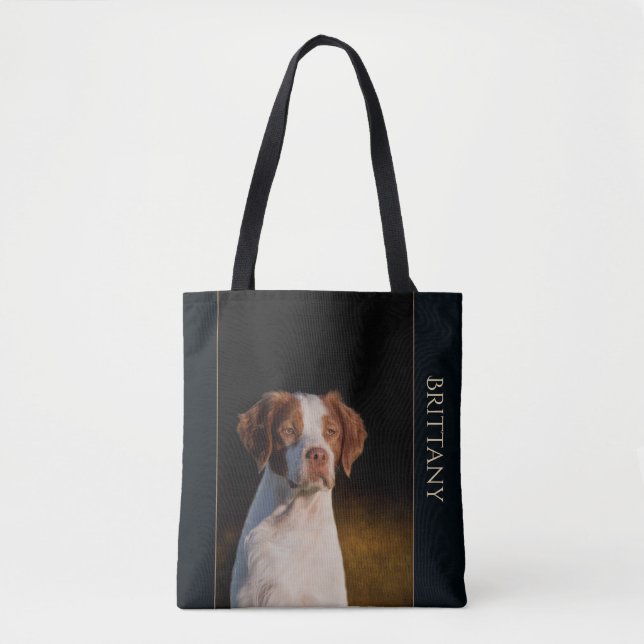 O bolsa do Spaniel de Brittany (Frente)