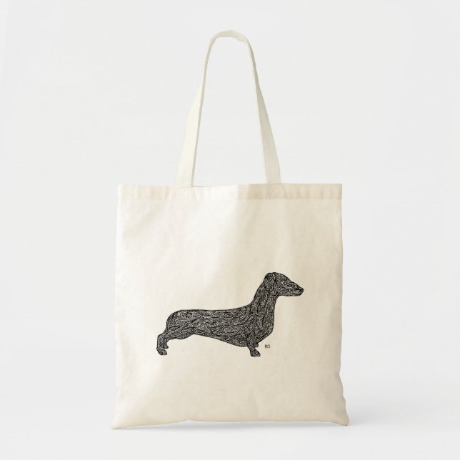 O bolsa do teste padrão do Dachshund (Frente)