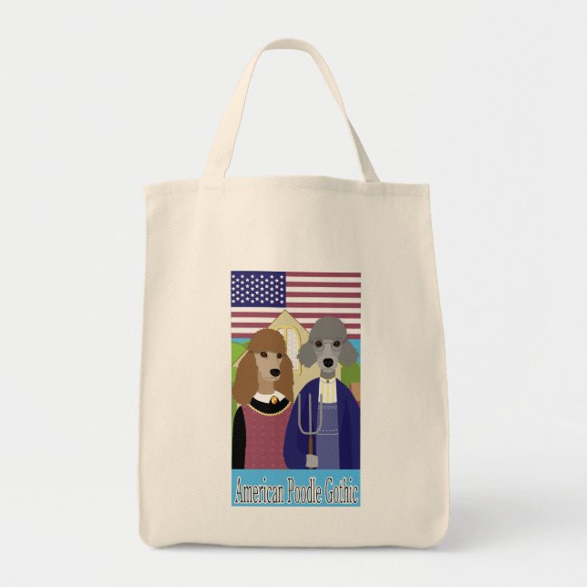 O bolsa gótico da caniche americana (Frente)
