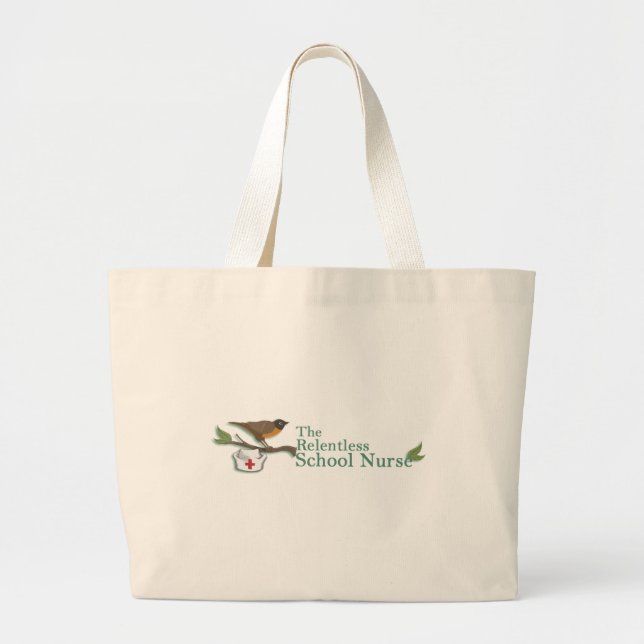 O bolsa implacável do jumbo da enfermeira da (Frente)