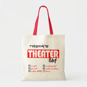 O bolsa personalizado do teatro