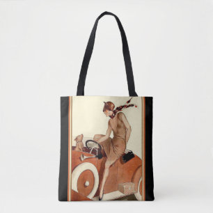 O bolsa resistente do Flapper do art deco