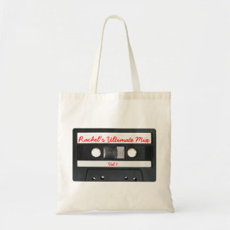 O bolsa retro customizável da cassete de banda