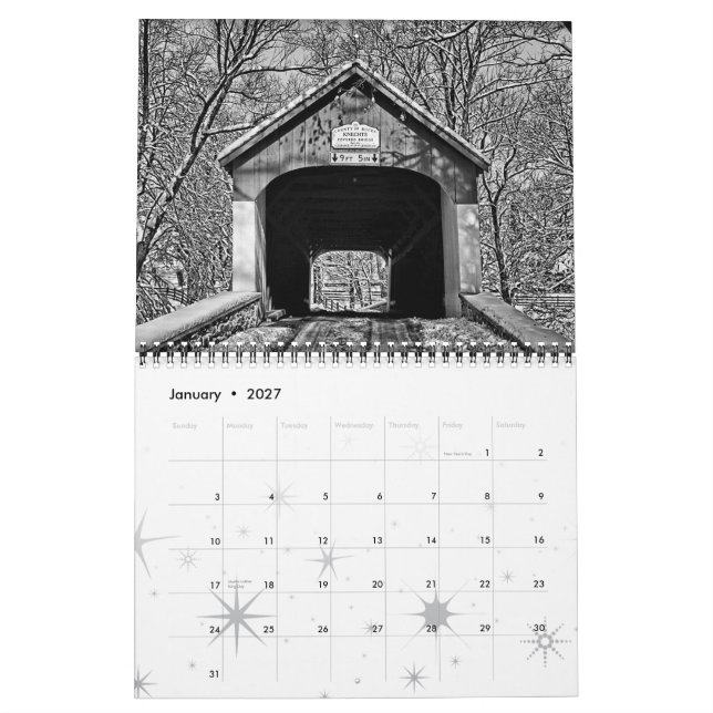O bom calendário velho dos dias (Jan 2027)