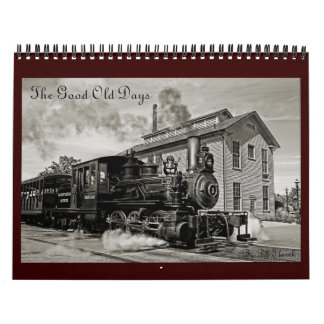 O bom calendário velho dos dias