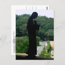 O bom pastor (cor) - cartão postal