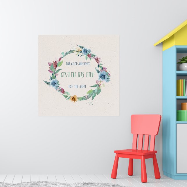 O bom Poster de fundo do ventilador do Shepherd (Berçário 1)