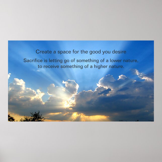 O Bom Que Você Deseja Poster (Frente)