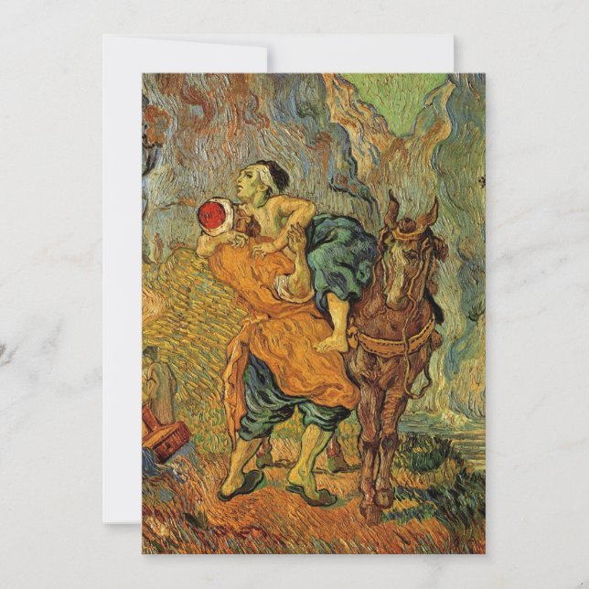 O bom samaritano de Vincent van Gogh (Frente)