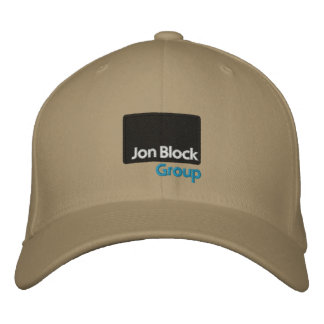O Boné bordado do grupo Jon Block