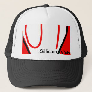 O boné do logotipo de Sillicom Vally
