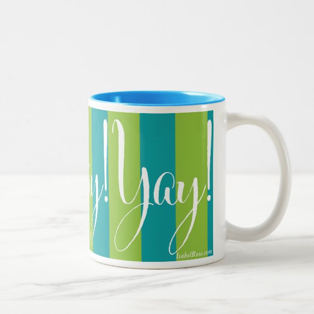 O "borracho Paley" Yay! Caneca (Direita)