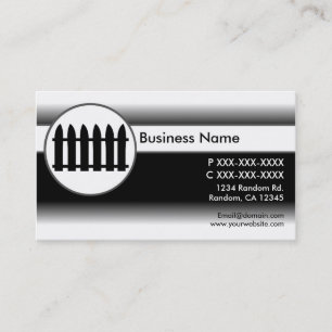 O branco preto desvanece-se cartões de visitas da