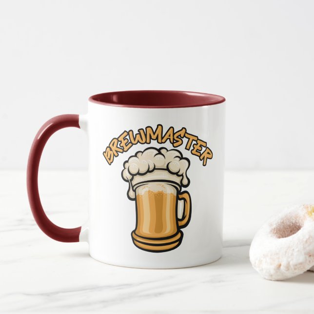 O Brewmaster precisa de uma caneca de cerveja (Com Donut)