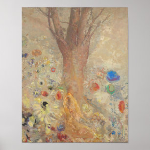O Buda por Odilon Redon Impressão