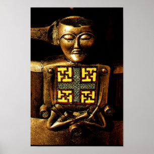 O Buddha do poster de Oseberg
