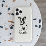 O Bulldog Francês Personalizado Escolha Sua Cor<br><div class="desc">Gráfico de um Bulldog Francês com texto/nome/inicial/monograma personalizável e cor de fundo. Você pode mudar facilmente a cor de fundo para qualquer cor que quiser: Clique no botão personalizá-la> No botão superior, clique em Editar > Fundo> Um menu de cores aparecerá, escolha uma ou digite um código hexadecimal para qualquer...</div>