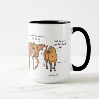 O bumbum olha a caneca grande