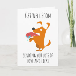 o cachorro engraçado consegue cartões logo