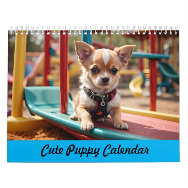 O Cachorro Passa O Calendário De Puppy (Capa)