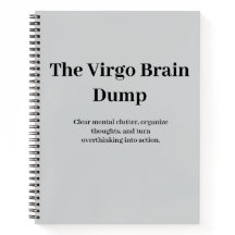 O Caderno de Despejo Cerebral de Virgem