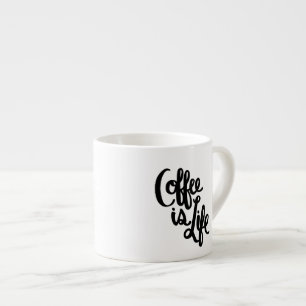 O café é caneca do café da vida
