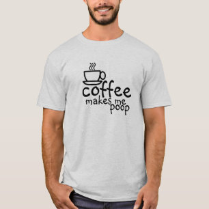 O café faz-me o t-shirt do tombadilho