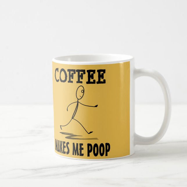 O café faz-me o tombadilho, caneca de café (Direita)