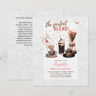 O CAFÉ perfeito para Convites de chá de panela d