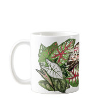 O Caladium sae da caneca