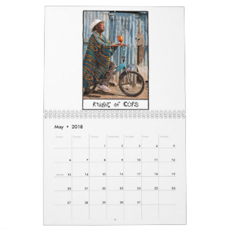 O calendário 2018 de Tarot do gueto
