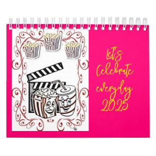 O Calendário 2025 Comemora O Vamos Popcorn Todos O