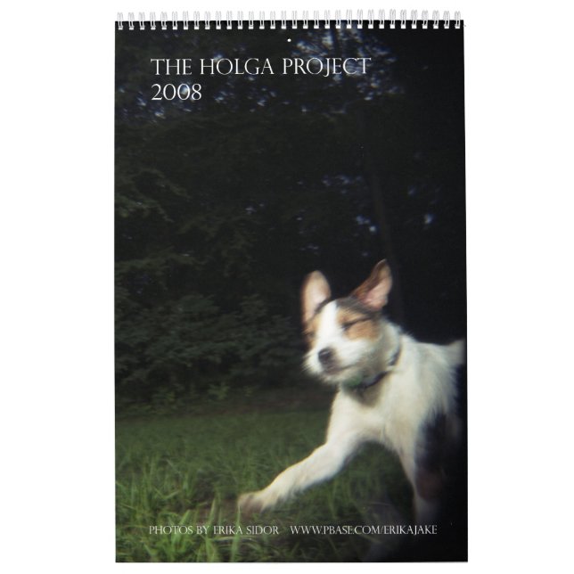 O calendário 2 da cor do projeto de Holga - (Capa)