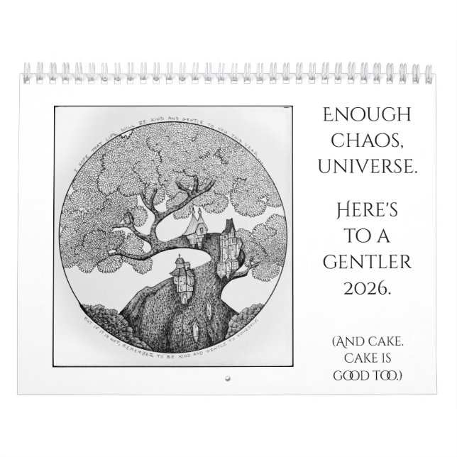 O calendário da Bloggess 2026 (Capa)